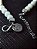 Colar Key Design Warhole de Pedra Natural Branca - Imagem 2