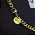 Corrente Key Design Curb Dourado - Imagem 4