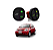 BOTÃO SIMPLES VIDRO ELÉTRICO FORD KA G2 2008 Á 2014 - Imagem 2