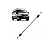 CABO ABERTURA DA PORTA LATERAL FORD TRANSIT - Imagem 2