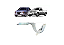 DOBRADIÇA ABERTURA CAPO FORD FIESTA COURIER - Imagem 1