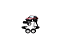 KIT CILINDROS MESMA CHAVE MONZA 91 Á 96 COR PRETO - Imagem 2