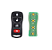 CONTROLE ALARME NISSAN 3 OU 4 BOTÕES  XTERRA FRONTIER SENTRA LIVINA COMPLETO - Imagem 2