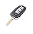 CARCAÇA CHAVE CANIVETE NISSAN 3 BOTÕES KICKS TIIDA LIVINA FRONTIER SENTRA - Imagem 2