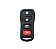 CAPA CONTROLE ALARME NISSAN XTERRA FRONTIER SENTRA LIVINA MARCH - Imagem 1