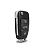 CHAVE CANIVETE COMPLETA AUDI A6 Q7 4F0837220 M 8E - Imagem 3