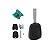 CHAVE TELECOMANDO COMPLETA PEUGEOT 307 2 BOTÕES - Imagem 3