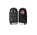 CHAVE CANIVETE TELECOMANO FIAT FREEMONT COMPLETA - Imagem 3