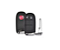 CHAVE CANIVETE TELECOMANO FIAT FREEMONT COMPLETA - Imagem 1