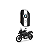 CHAVE GAVETA MOTO BMW GS 1200 GS 850 - Imagem 1