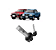 KIT CILINDROS PORTAS TAMPA TRASEIRA MESMA CHAVES BLAZER S10 - Imagem 2