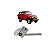MÁQUINA VIDRO MANUAL DIANTEIRA TOYOTA BANDEIRANTE ATÉ 1981 - Imagem 2