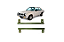 PAR SUPORTE VIDRO DA PORTA CHEVETTE 73 Á 83 MARAJÓ 80 Á 89 - Imagem 1