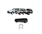 MANIVELA VIDRO PORTA CHEVETTE MONZA CAMINHÕES GM PRETA METAL - Imagem 2