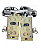 PAR FECHADURA MANUAL FIESTA FORD KA 96 Á 07 - Imagem 1