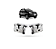 PAR FECHADURA MANUAL TRASEIRA ECOSPORT G1 02 Á 12 - Imagem 1