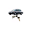 CILINDRO COM CHAVE DA PORTA HONDA CIVIC G1 96 Á 2000 - Imagem 1