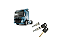 PAR CILINDROS CHAVES PORTA VOLVO FH FM FMX NH12 - Imagem 1