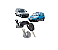 PAR CILINDROS CHAVES PORTA BERLINGO PARTNER - Imagem 1