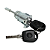 KIT CILINDROS MESMA CHAVE FOX SPACEFOX PORTA MALAS ELÉTRICO - Imagem 2