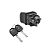KIT CILINDROS COM MESMA CHAVE FOX SPACEFOX PORTA MALA MANUAL - Imagem 4