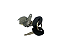 CILINDRO COM CHAVES DA PORTA HYUNDAI TUCSON - Imagem 3