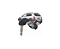 CILINDRO COM CHAVES DA PORTA HYUNDAI TUCSON - Imagem 1