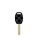 CHAVE TELECOMANDO HONDA CIVIC FIT CRV FIT 4B COM ESPAÇO CHIP - Imagem 1