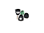 CHAVE TELECOMANDO CHRYSLLER JEEP DODGE 3B COMPLETA - Imagem 2