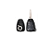 CHAVE TELECOMANDO CHRYSLLER JEEP DODGE 3B COMPLETA - Imagem 3