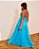 Vestido Açucena Azul Turquesa - Imagem 4