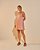 Vestido Acetinado Luara Rose - Imagem 1