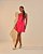 Vestido Acetinado Luara Hibisco - Imagem 5