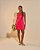 Vestido Acetinado Luara Hibisco - Imagem 1