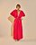 Vestido Acetinado Eloíse Hibisco - Imagem 4