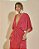 Vestido Acetinado Eloíse Hibisco - Imagem 3