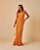 Vestido Longo Acetinado Íris Cúrcuma - Imagem 1