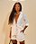 Camisa Manga Longa Linho Valéria Off White - Imagem 1