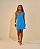 Vestido Curto Catarina Azul - Imagem 1