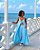 Maxi Blusa Dália Azul Céu - Imagem 7