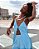 Maxi Blusa Dália Azul Céu - Imagem 4