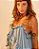Vestido Curto Laís Azul Sereno - Imagem 2