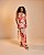 Vestido Longo Degagê Lírio Solar Off White - Imagem 1