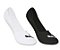 Kit 2 pares de meias Sapatilha Super Invisível Masculina Puma Algodão Branco/Preto Código: 4500 - Imagem 6