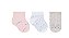 Kit com 3 Meias Bebê Cano Curto Selene Código:1360 - Imagem 3