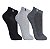 Kit Com 3 Pares De Meia Adulto Masculino Cano Curto  Lupo 3225 - Imagem 3