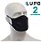 Kit com 2 Máscaras Lupo Zero Costura Vírus Bac Off 36004 - Imagem 2