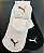 Kit 2 pares de meias Sapatilha Super Invisível Feminina Puma Algodão Branco/Preto 4715 - Imagem 3