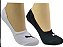 Kit 2 pares de meias Sapatilha Super Invisível Feminina Puma Algodão Branco/Preto 4715 - Imagem 5