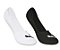 Kit 2 pares de meias Sapatilha Super Invisível Feminina Puma Algodão Branco/Preto 4715 - Imagem 7
